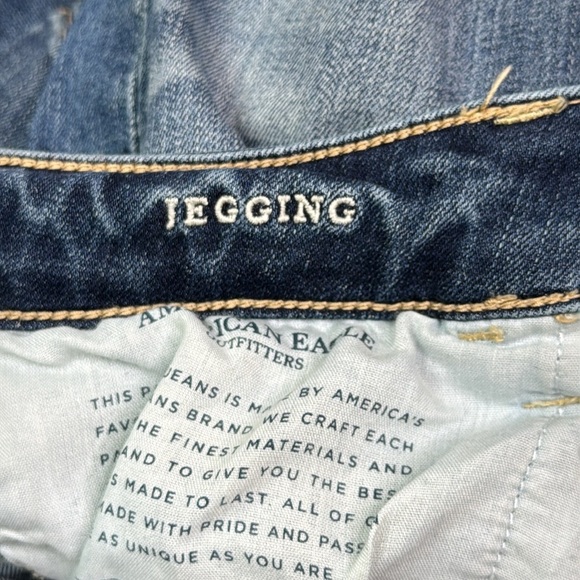 American Eagle Super Stretch Jegging Jeans Size 4 Short - Picture 10 of 12